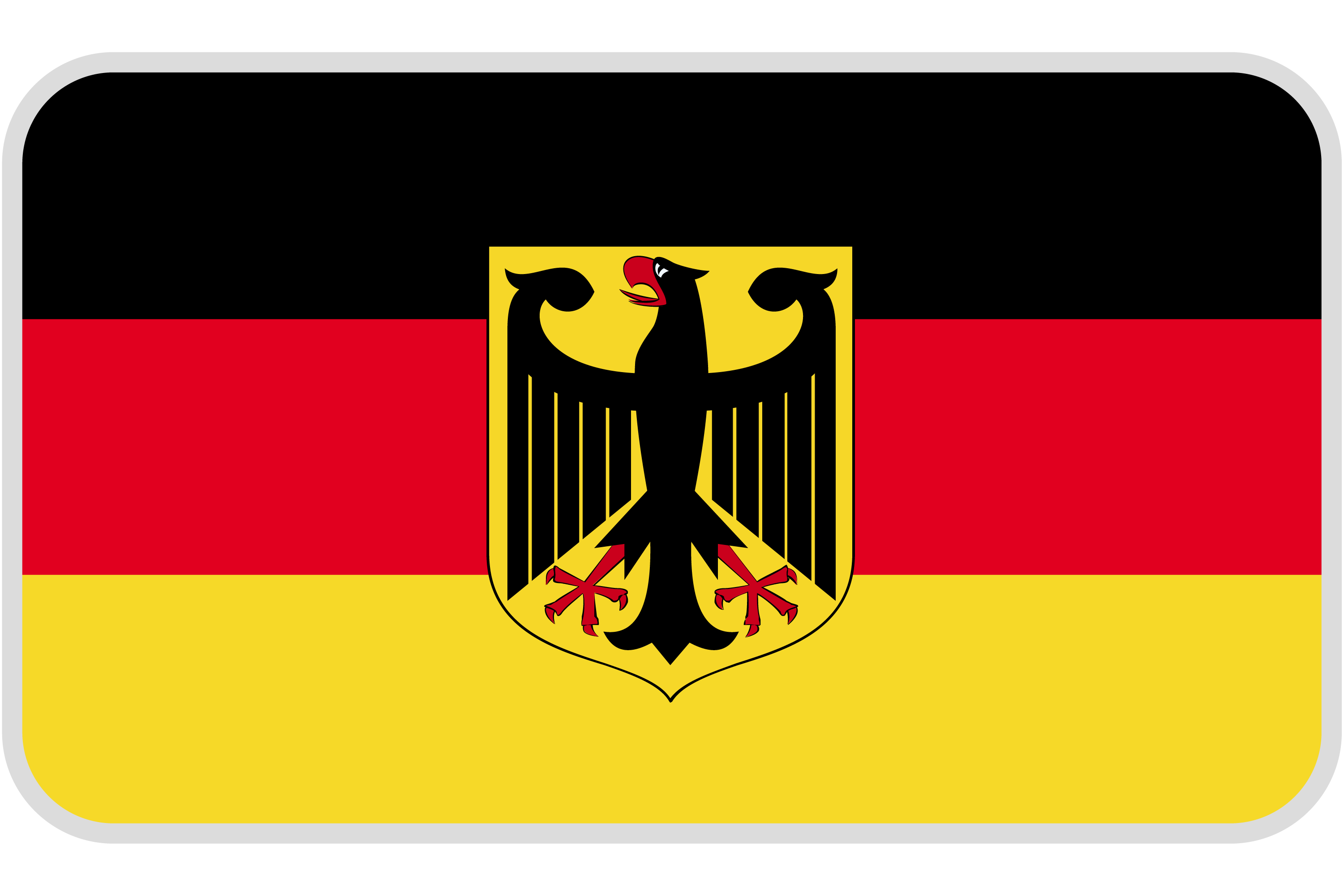 German flag graphic